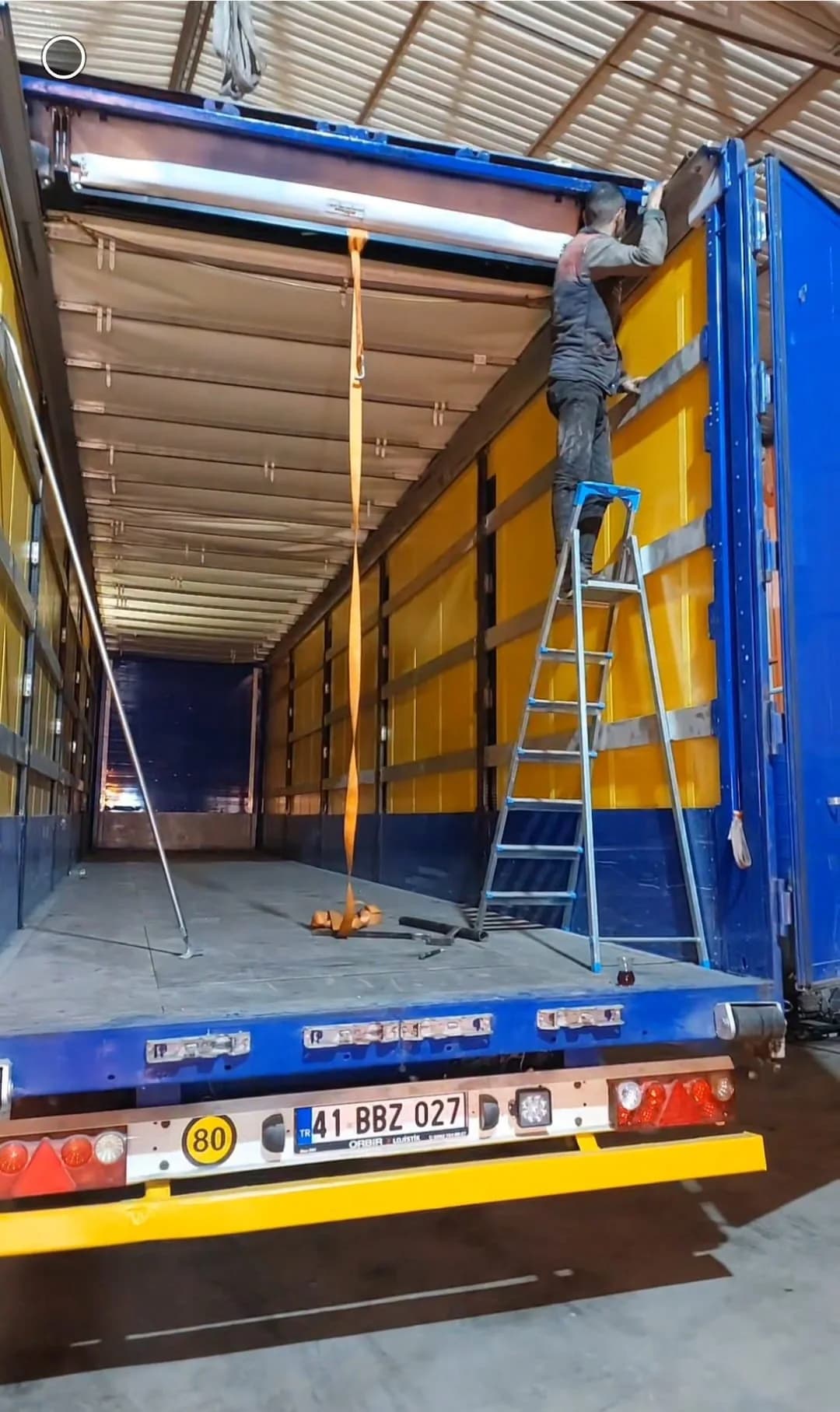 Dorse iç bölümünde yapılan çalışma